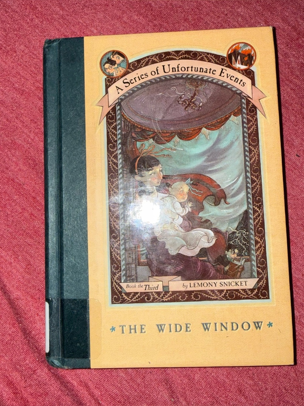 The Wide Window Hardcover - Series of Unfortunate Events